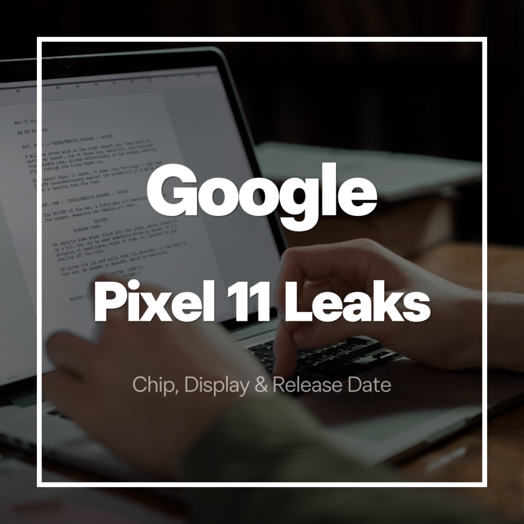 Google Pixel 11 leaks